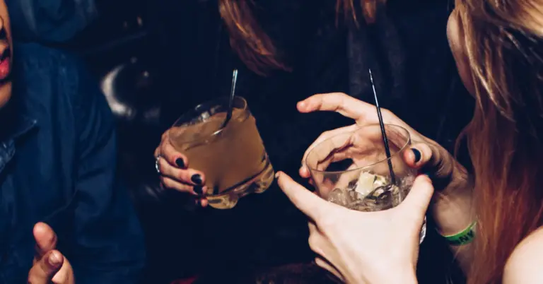 A group drinking at a party from the post We Grew Up Needing Alcohol to Have Fun